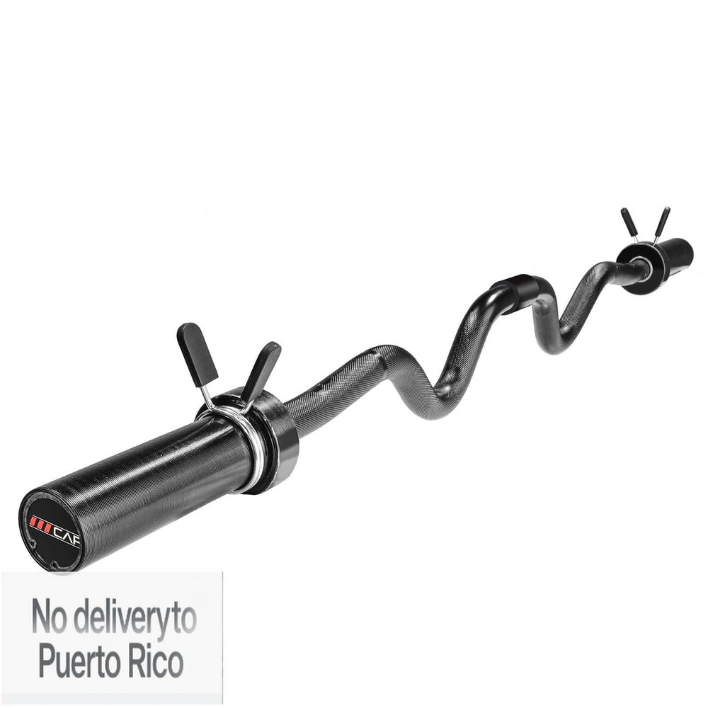 CAP 2-Piece Olympic Curl Bar with Collars