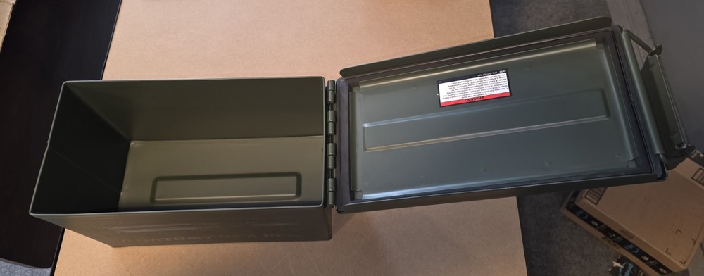 Custom Laser Engraved 50 Cal Ammo Can