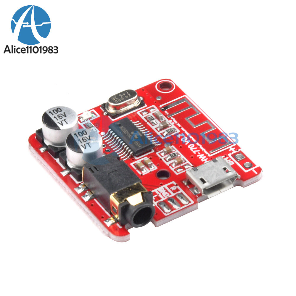 Mini Bluetooth 4.1 MP3 Player Lossless Decoder Board Micro USB TF SD Card 3.7-5V