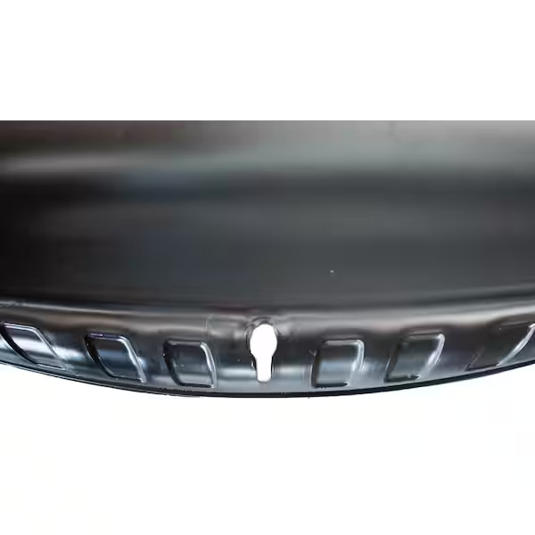 Concrete Mixing Tub Large Plastic Black 36x24x8 Wash Utility Bin 20 Gallon Pan