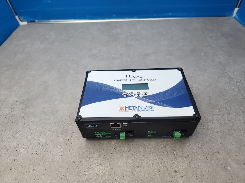 Metaphase ULC-2 Universal LED Controller Ethernet and USB Connectivity 24VDC