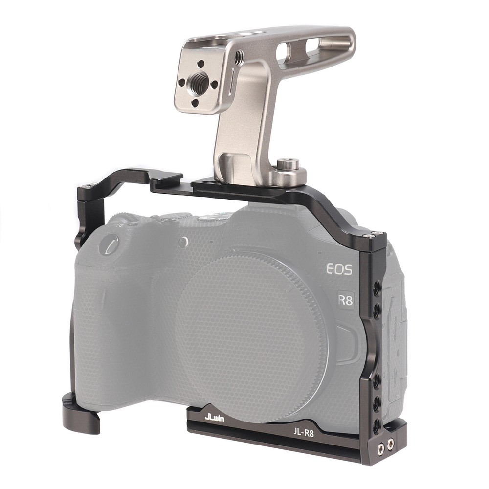 For Canon EOS R8 Camera Cage Lightweight Top Handle Grip Case Full Frame