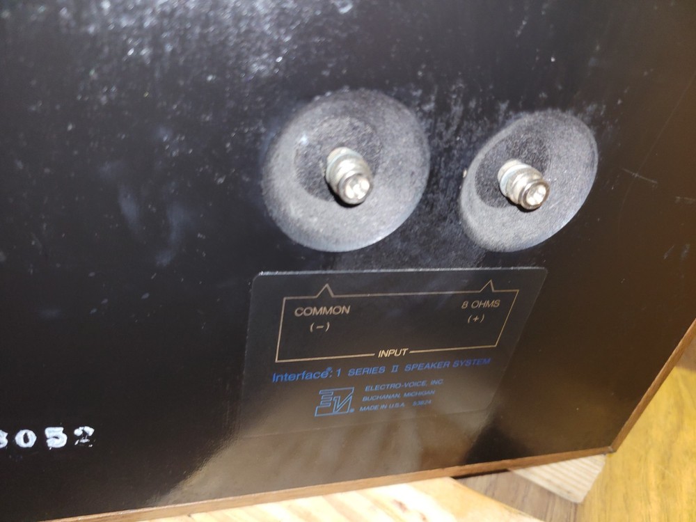 Ev Interface Electro-Voice ** EACH *USA Made Loudspeakers Interface 1 Series 2