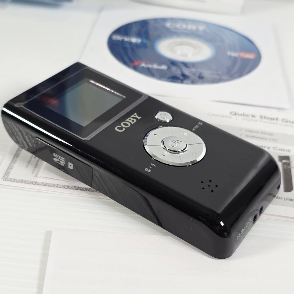 Coby Snapp CAM3000 1.3MP 32MB Memory Camcorder - Tested Complete
