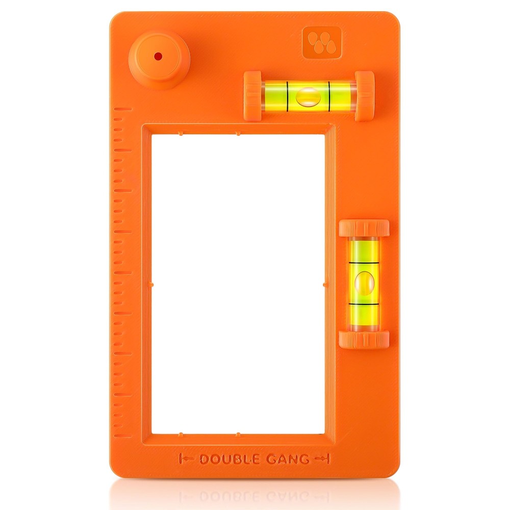 Low Voltage Mounting Bracket Template Horizontal or Vertical Mounting Templat...