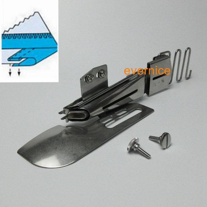 CoverStitch Machine Binder Semi-Fold Binding Attachment For Flatbed Mach TYPE A