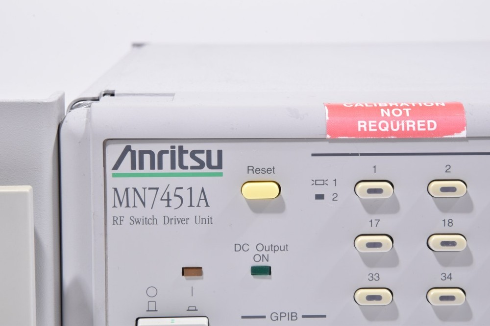 ANRITSU MN7451A RF Switch Driver Unit SN6200930143