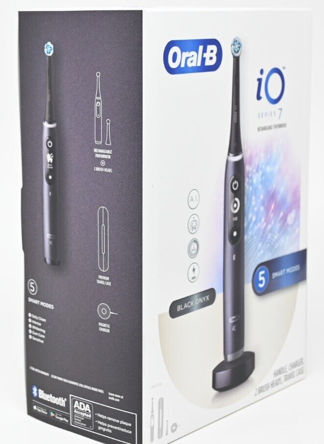 Oral-B iO Series 7 Connected Electric Toothbrush Onyx Black