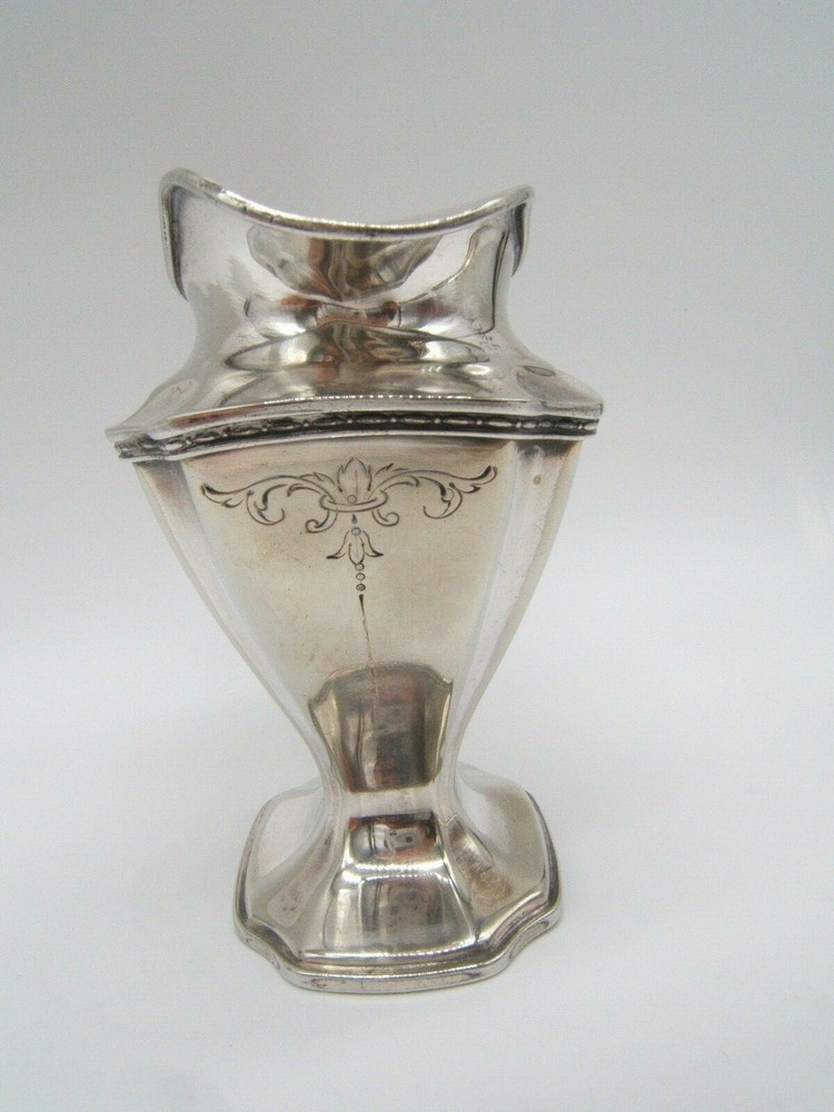 CHIPPENDALE SILVERPLATE CREAMER VGC