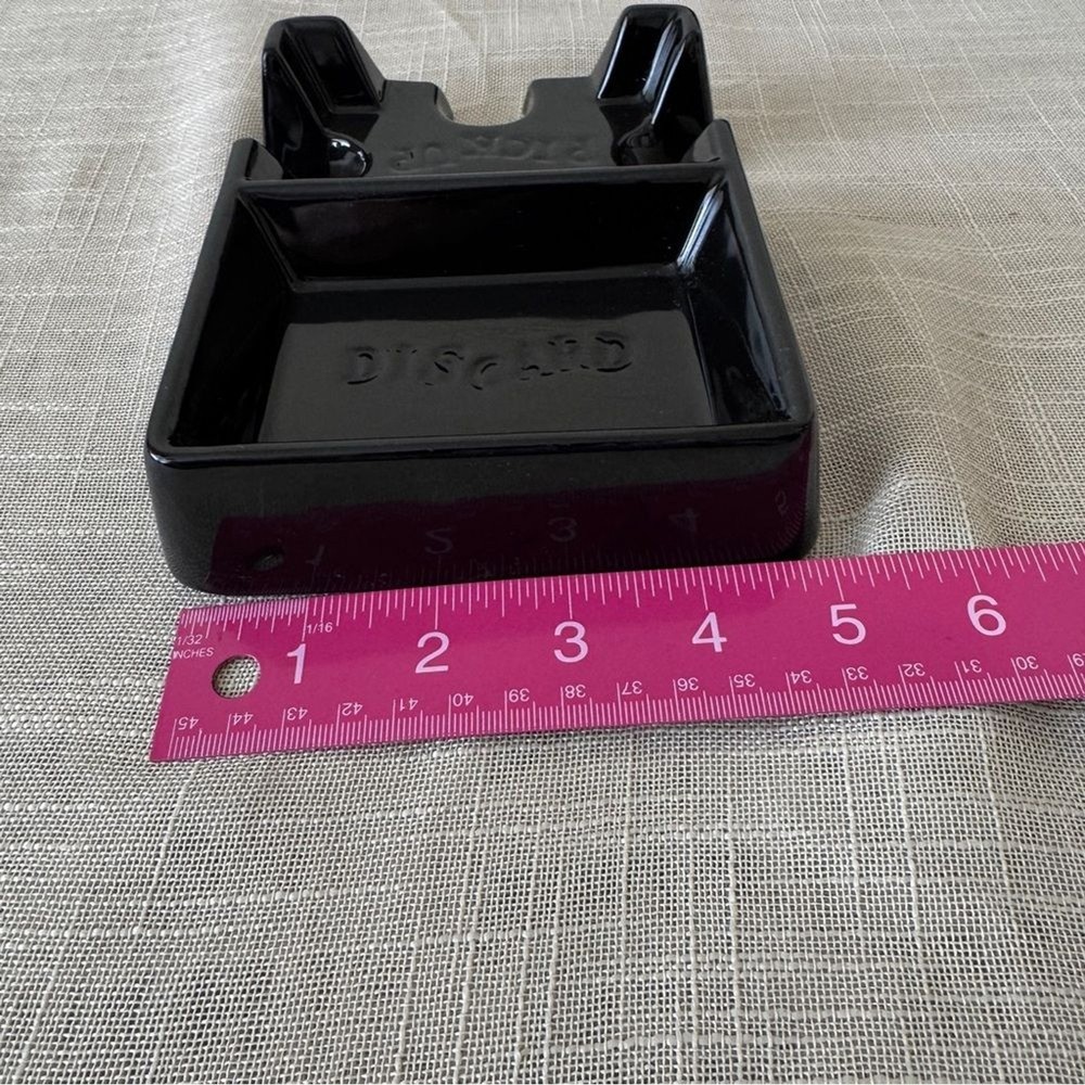 Ceramic Playing Cards Tray Holder Restoration Hardware