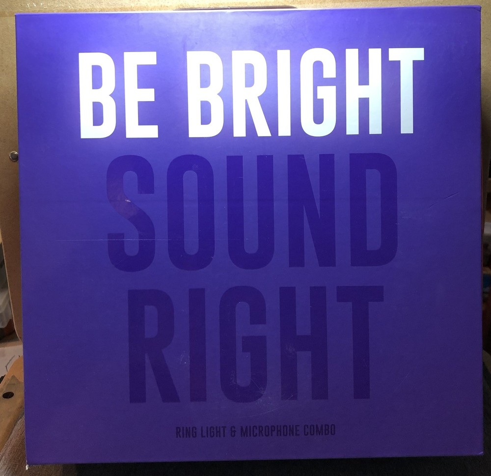 MC Streamy Studio Microphone  + Clamp + Desktop Tripod + Audio Adapter Open Box