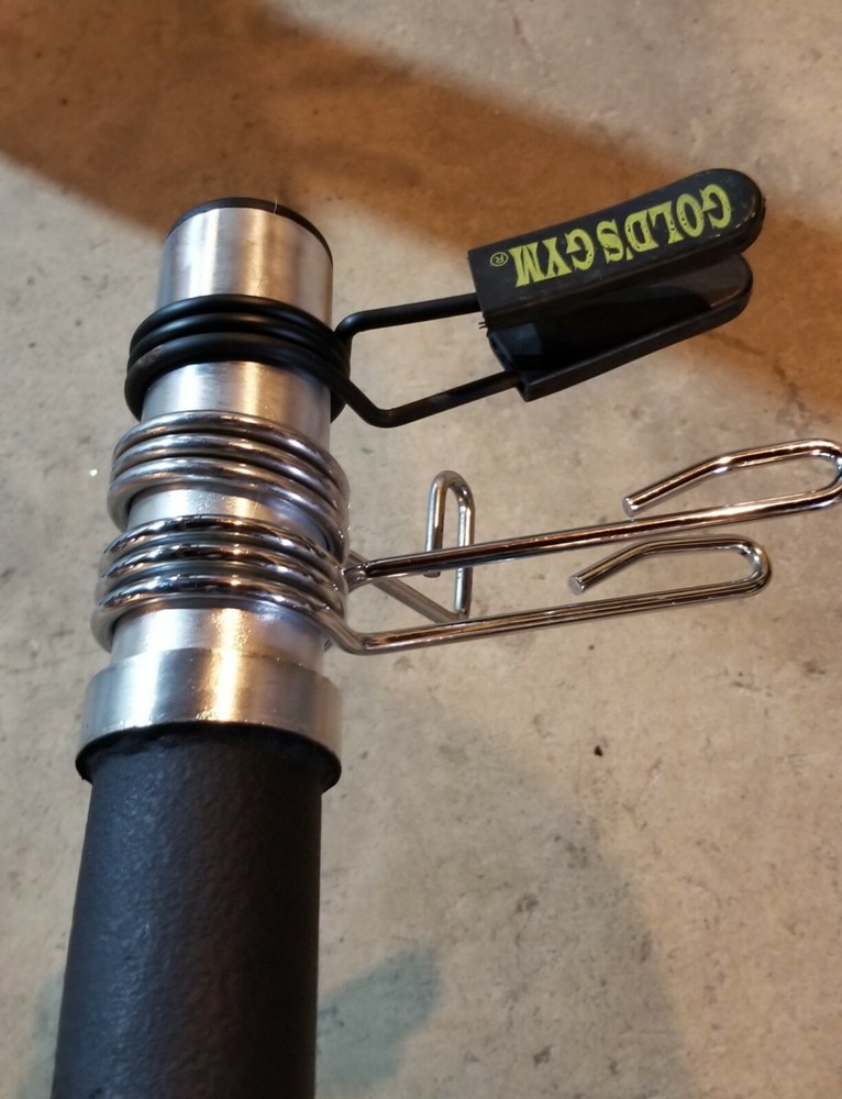 18" Olympic "Thick Grip FAT Grip" Dumbbell handles PAIR **READ DESCRIPTION**