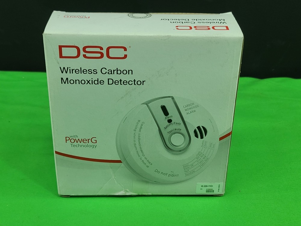 DSC Carbon Monoxide Detector PG9913