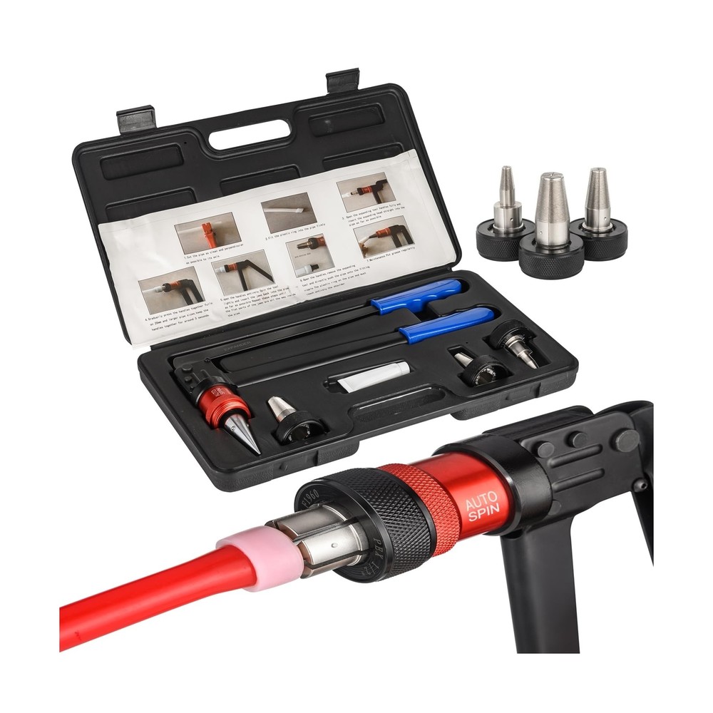 GUOFIS Auto-spin PEX A Expansion Tool, Automatically Rotation Head PEX Expand...