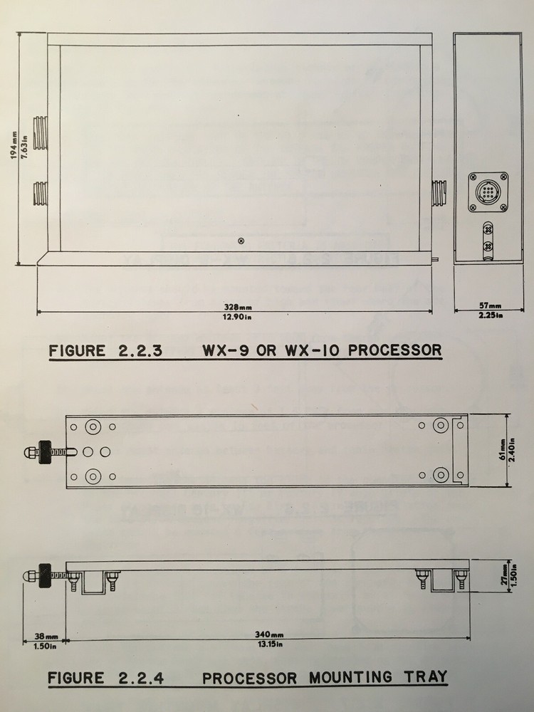 3M Ryan Stormscope WX-9 and WX-10 Install Manual