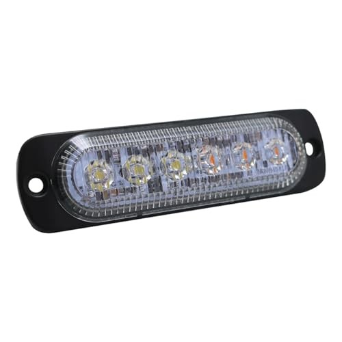 Lighting RS70016W-A Switching 6-LED Ultra Slim Flush Mount 19-Flash Pattern