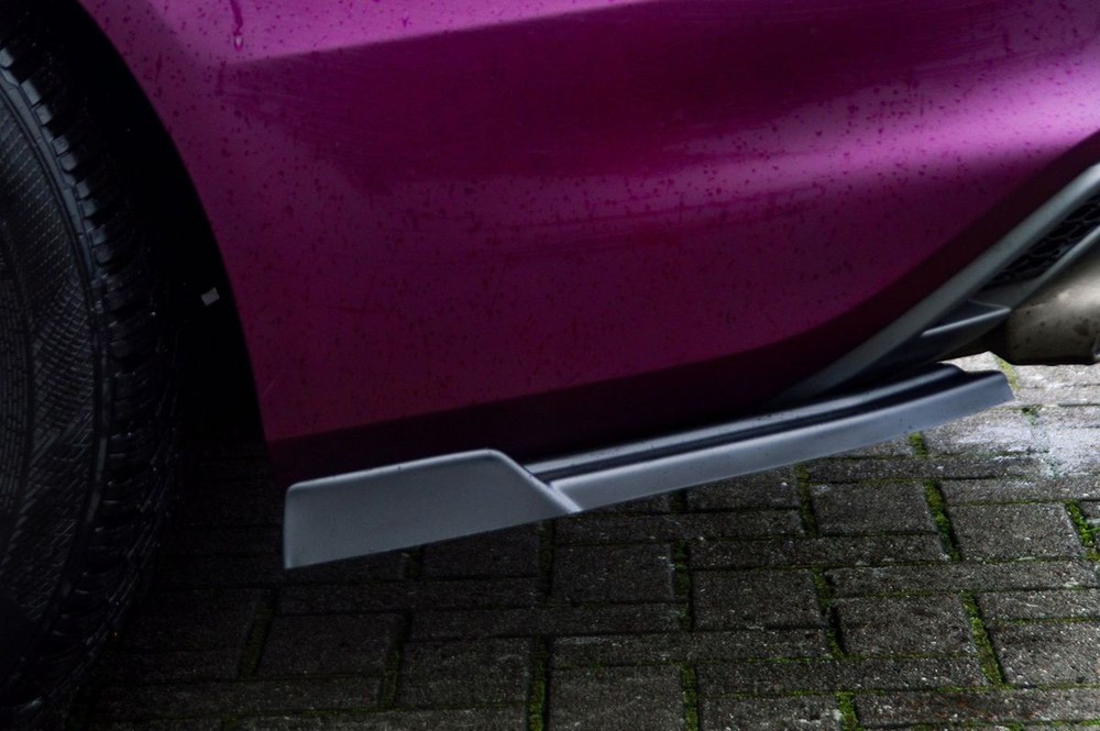 ForAudi A4 /S4 B8 Facelift 11-15 Performance Rear Bumper Side Flaps / Splitters