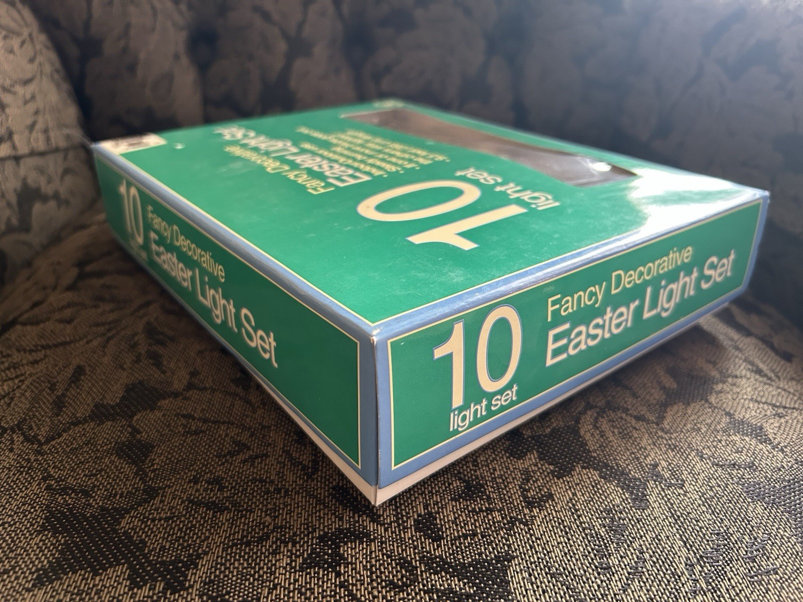 Vintage Bunny 10 Light String Blow Mold Set - NEW Easter Spring