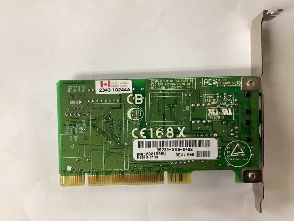 Aztech model MDP3900V-U (B) Internal Modem