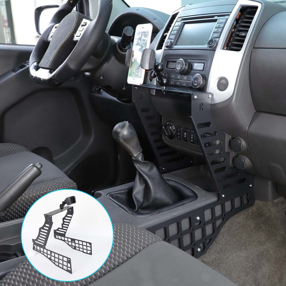 Multi-Functiona Central Dash Phone Holder Mount Stand For Nissan Frontier 09-17
