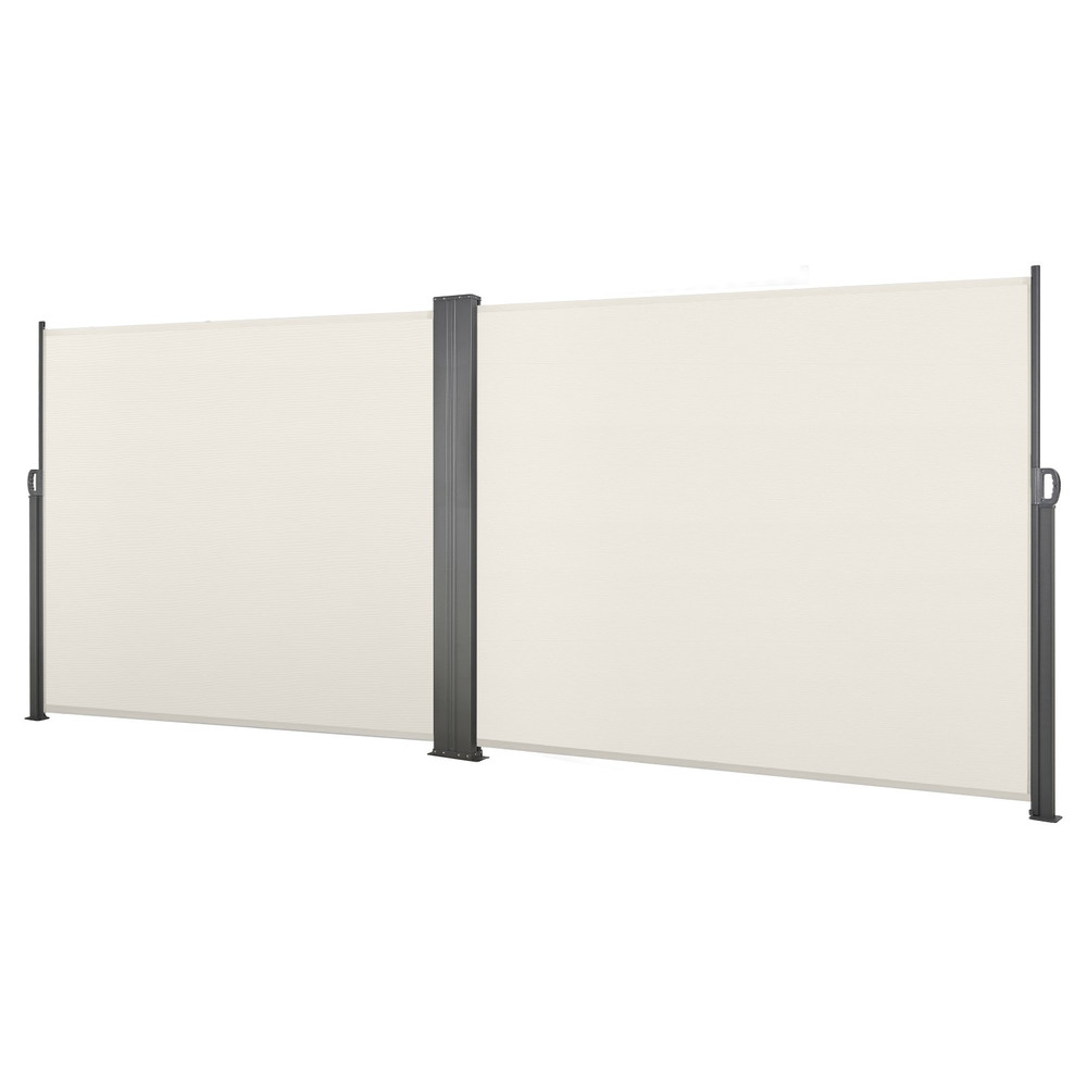 Retractable Side Awning, Beige