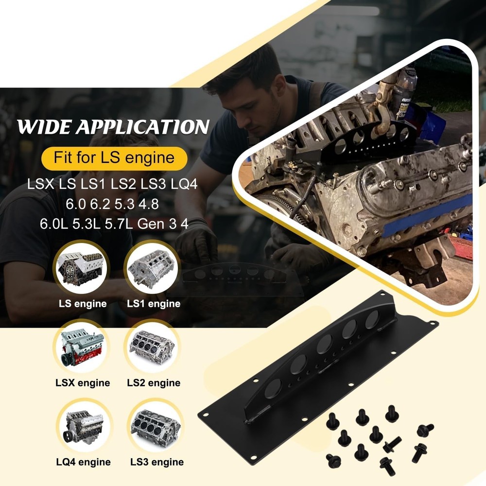 Efficient LS Engine Hoist Lift Plate – Stability Designed for Chevy LS Engines