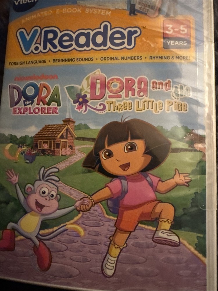 VTECH V-READER DORA THE EXPLORER - New