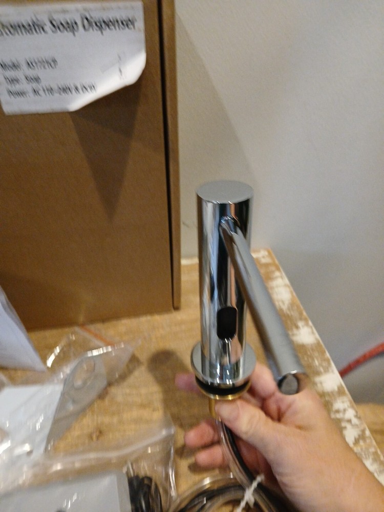 NEW Automatic Soap Dispenser Countertop Type Model AS172CP Read