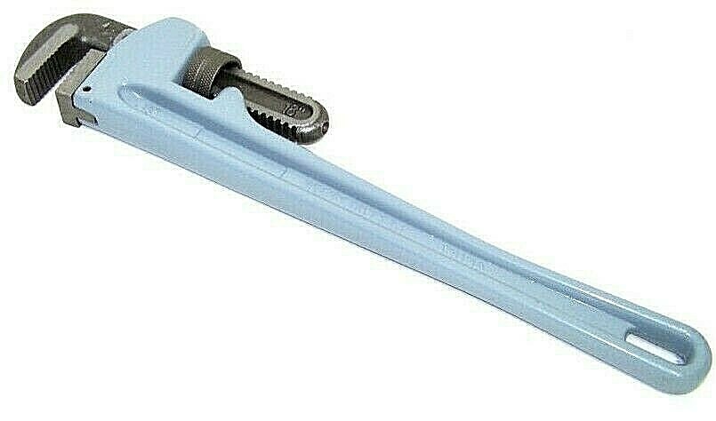 18"  PIPE WRENCH ADJUSTABLE HAND TOOLS PW-18 ALUMINUM TYPE
