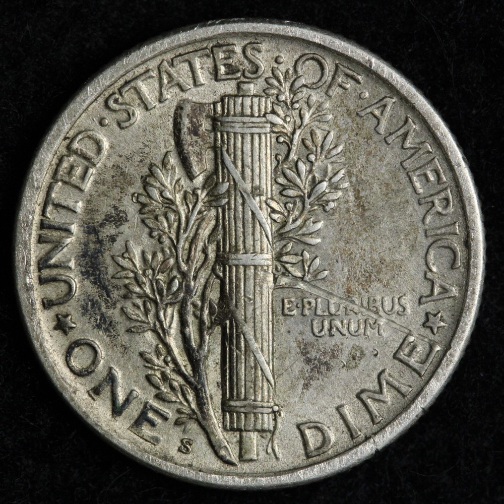 1917-S Mercury Silver Dime UNC *UNCIRCULATED* MS E209 GJNT