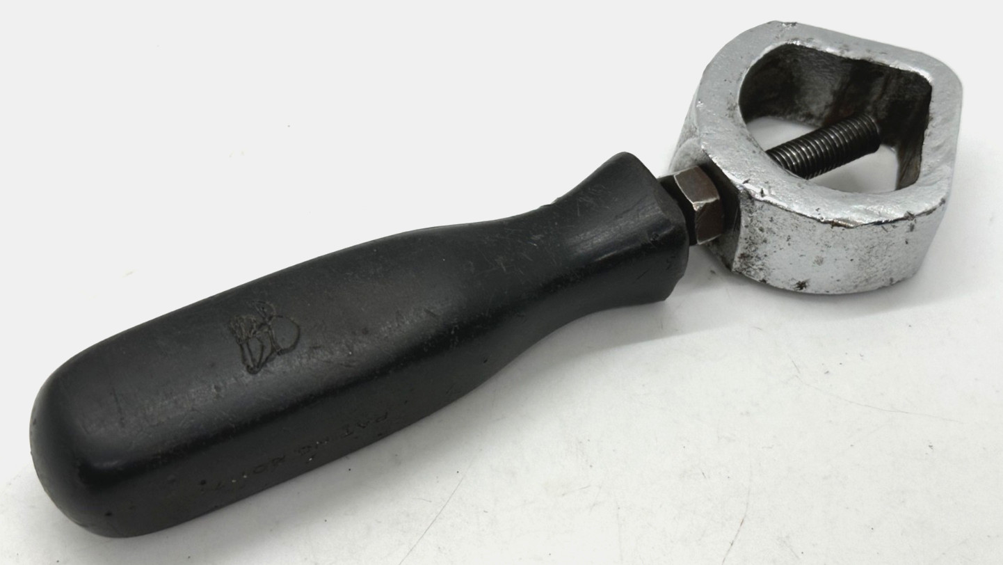 🇺🇸 SNAP ON Tools USA Punch & Chisel Holder Screwdriver Handle Black Adjustable