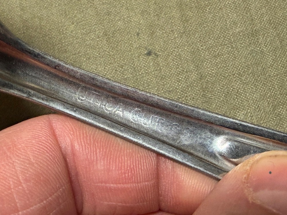 ORIGINAL WWII US INFANTRY ARMY MESS KIT SPOON UTENSIL