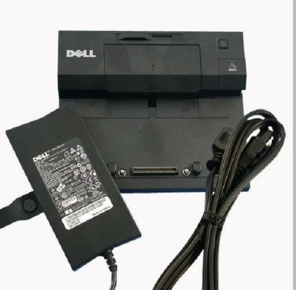 Dell E-Port Replicator +130W Adapter BRAND NEW