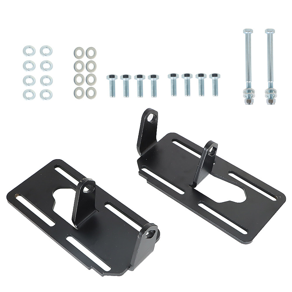 LABLT Conversion Engine Motor Mounts Adjustable For LS1 Swap 88-98 LS2 LS6 LSX