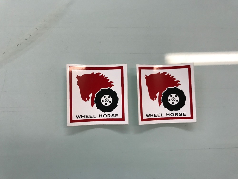 Wheel Horse Decals