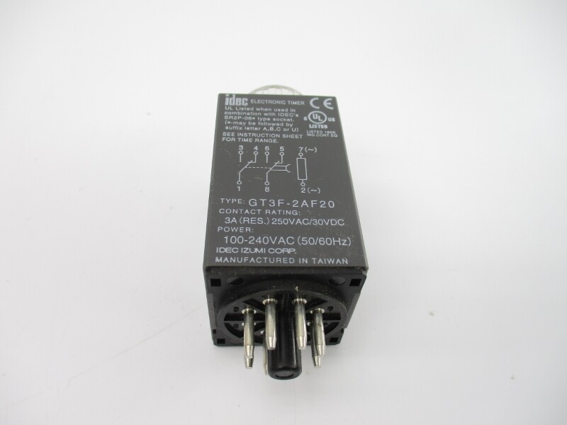 IDEC GT3F-2AF20 250VAC 3A NSMP