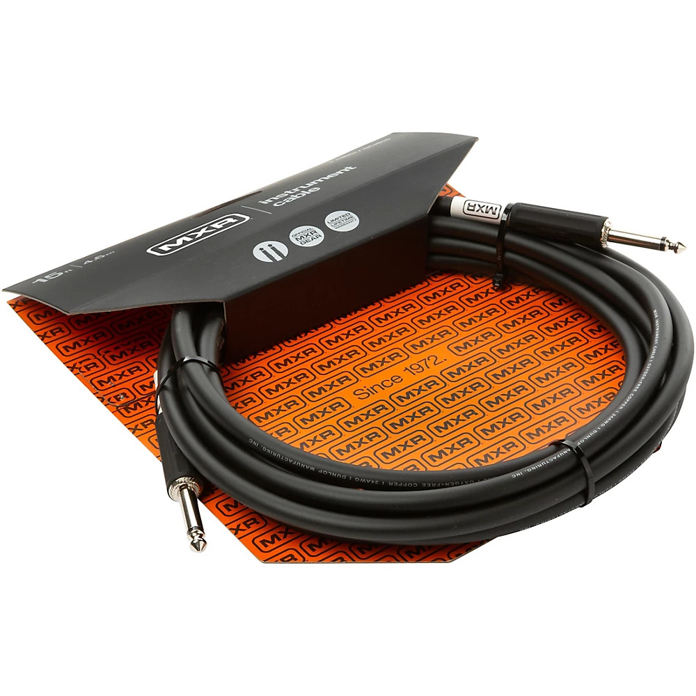 MXR Instrument Cable 15 ft. Black