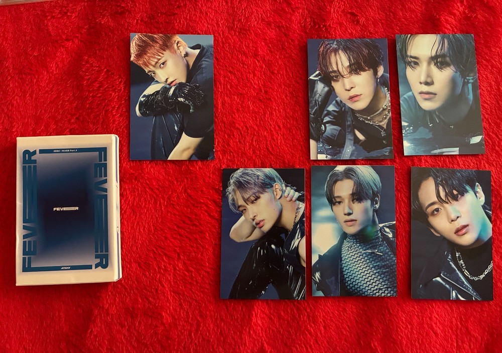Ateez Fever Pt.3  Platform Ver. Image Cards