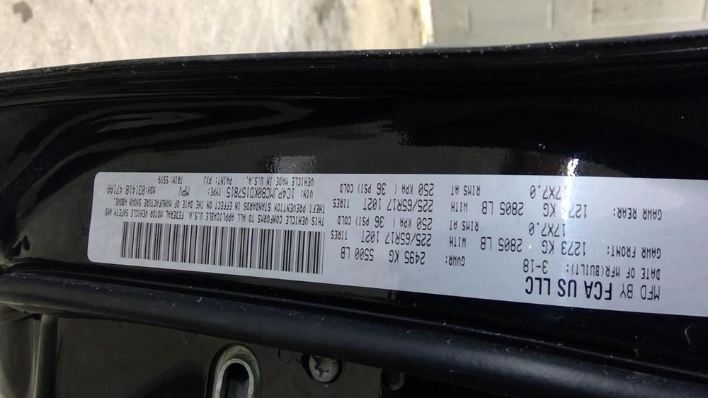 CHEROKEE 2019 Transmission Shift 1012824