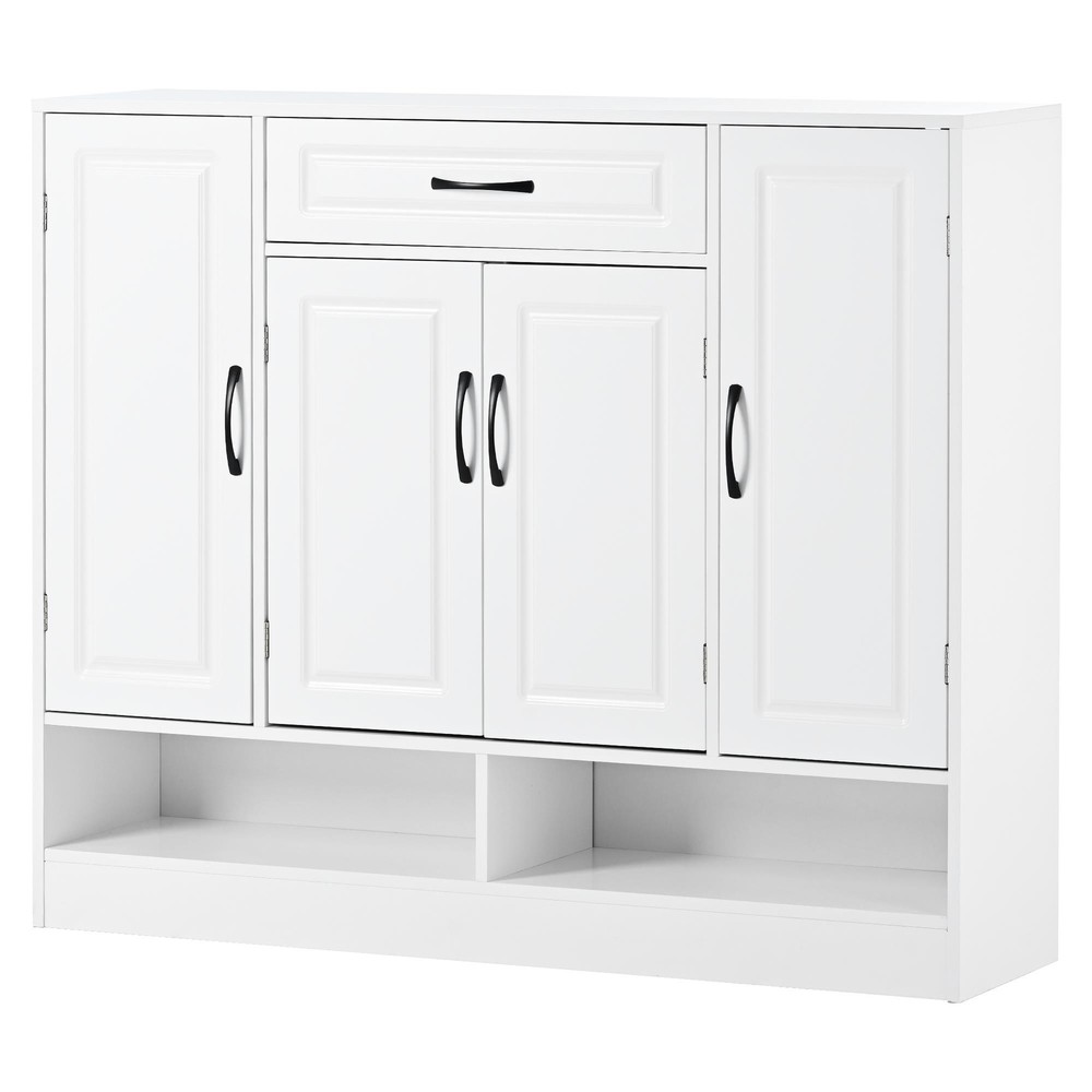Space-saving Design Side Board Minimalist Shoe Storage Organizer