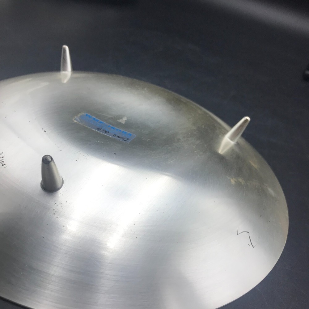 WMF - IKORA Candy Bowl Dish Three Footed Silver Plate Made in Germany MCM 9.5"