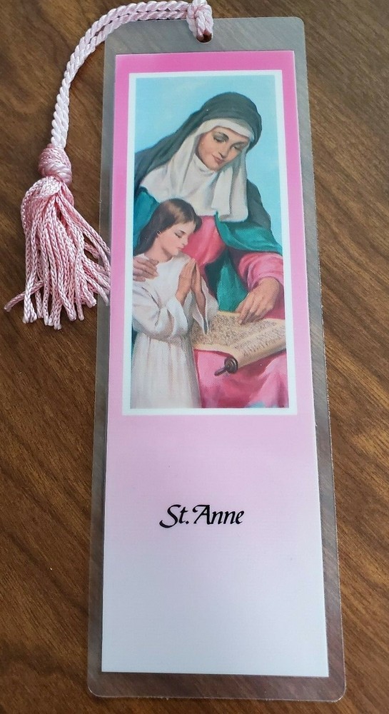 St. Anne laminated bookmark