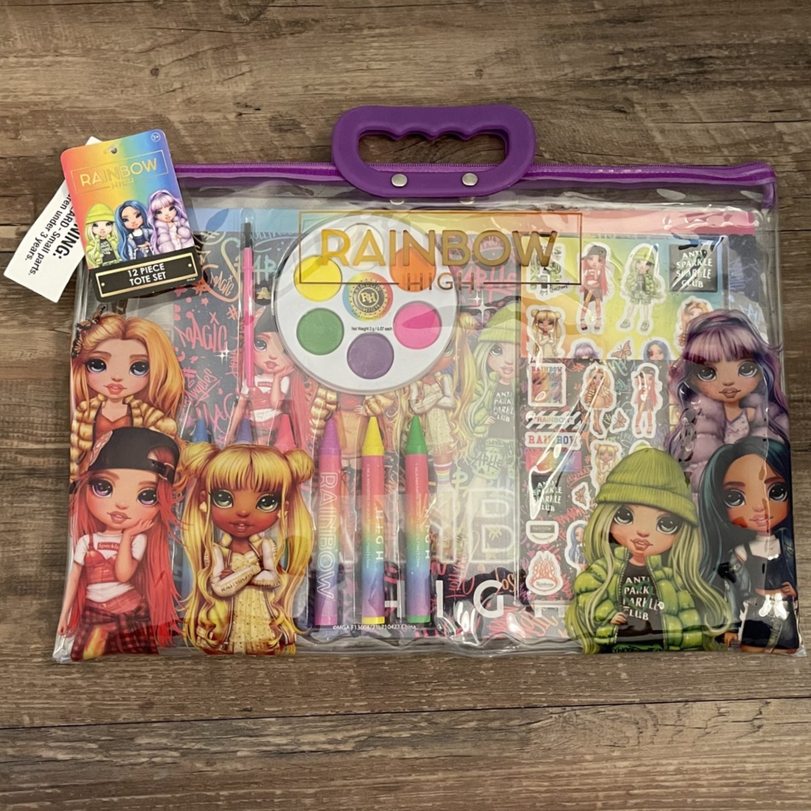 Rainbow High Notebook Stationary Set Frozen LOL Disney Princess Crayons Stickers