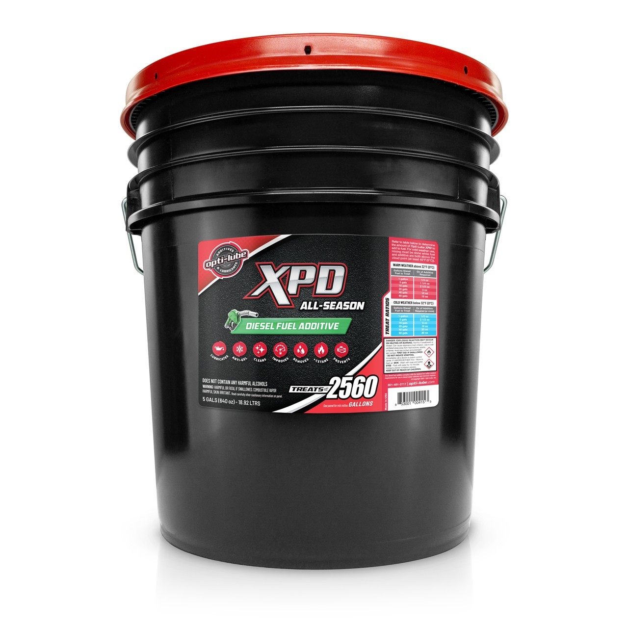 Opti-Lube XPD All-Season Diesel Fuel Additive - 5 Gallon Pail without Accessorie