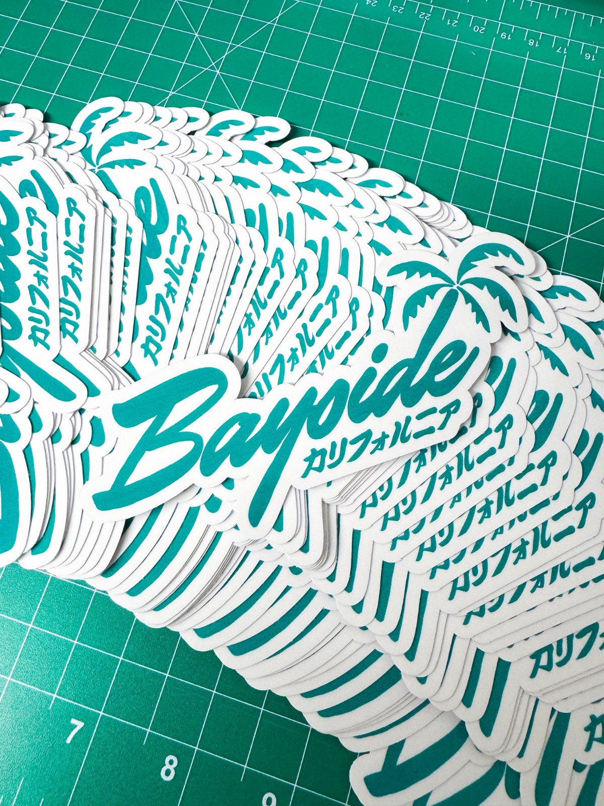 Custom Full Color Gloss Die Cut Logo Stickers Labels Bulk