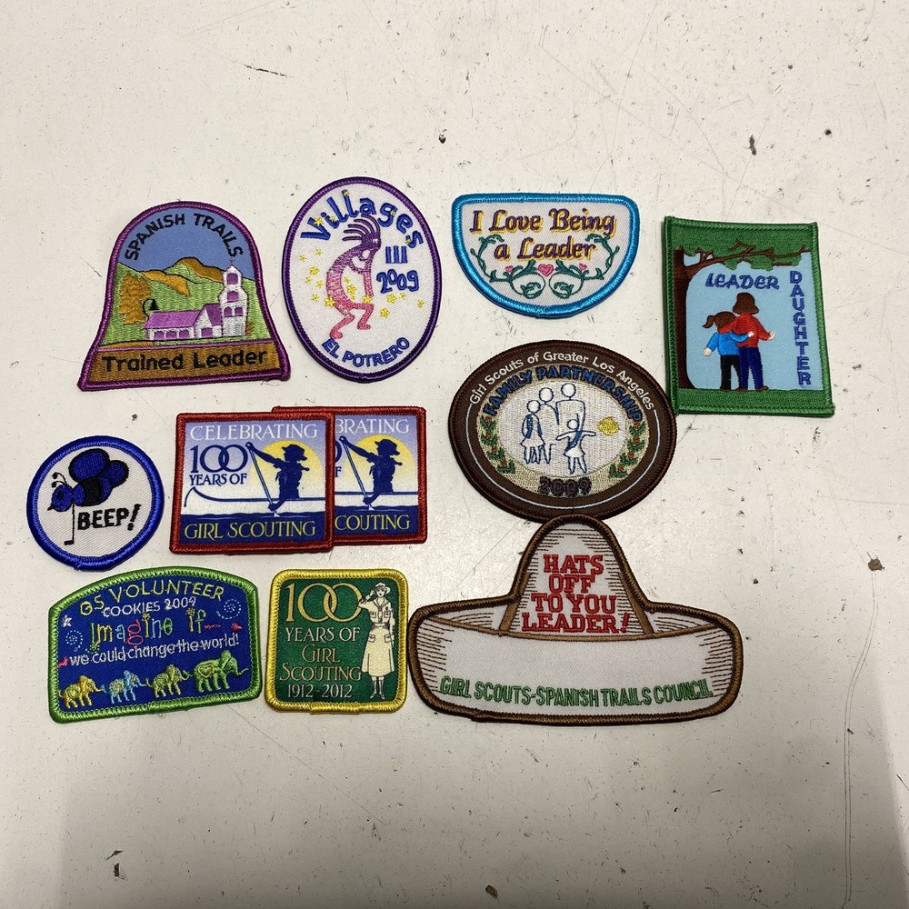 Girl Scouts Patch Lot