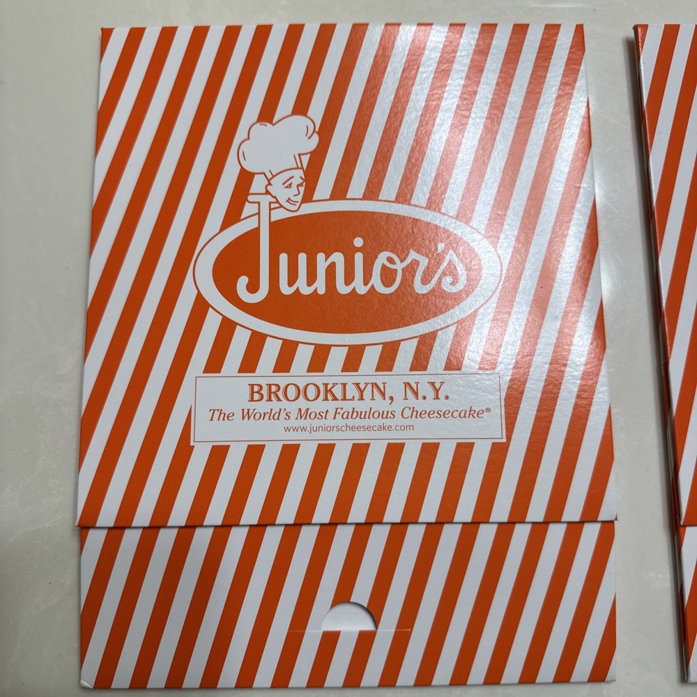 2 Pack Junior’s Cheesecake Boxes