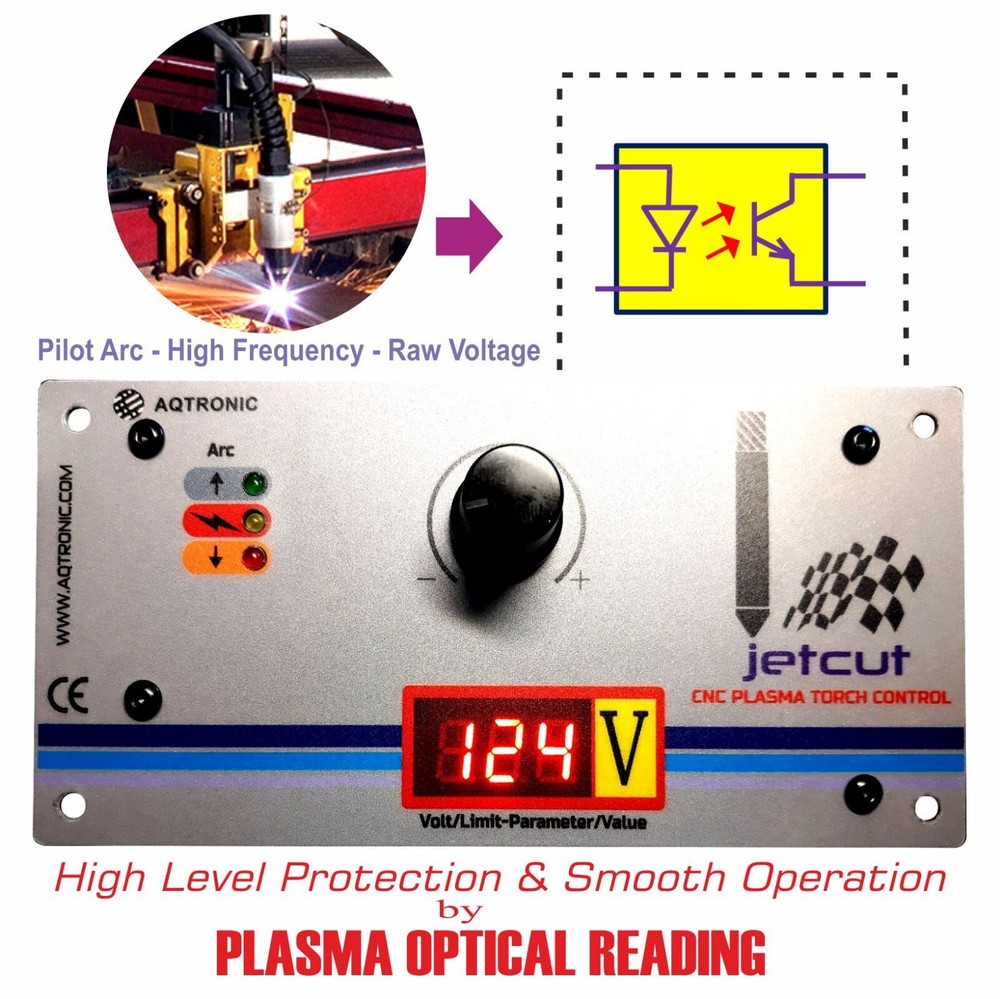 CNC Plasma Cutter THC-Professional Plasma Torch Height Controller Up/Down/Ok.