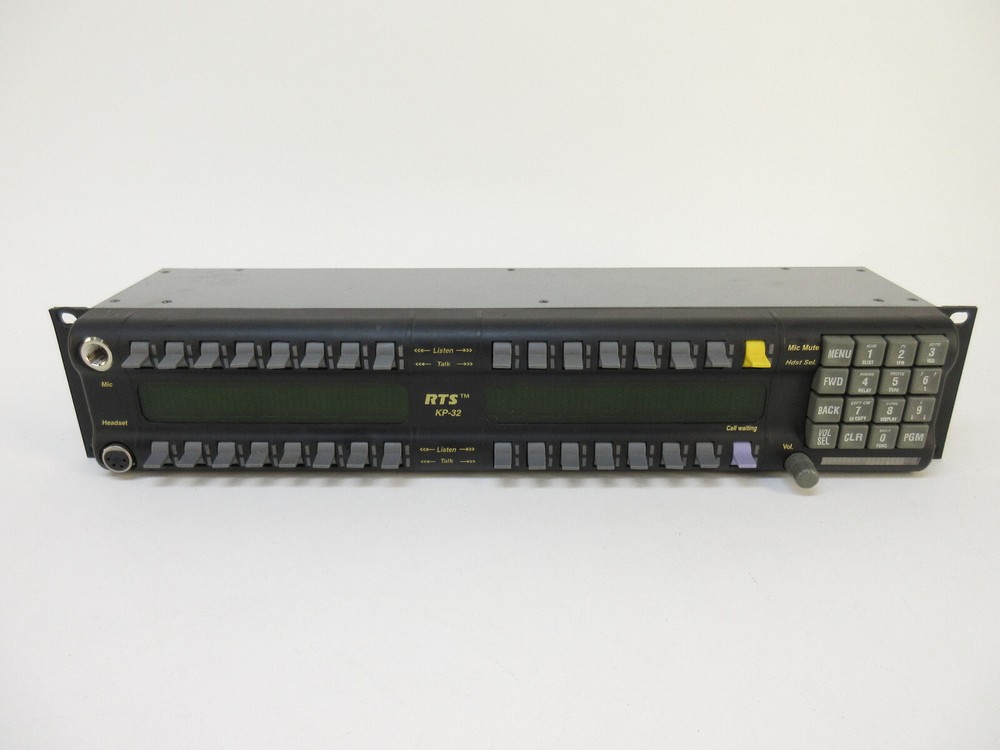 RTS Telex KP-32 90007656030 32-Key Intercom Key Panel