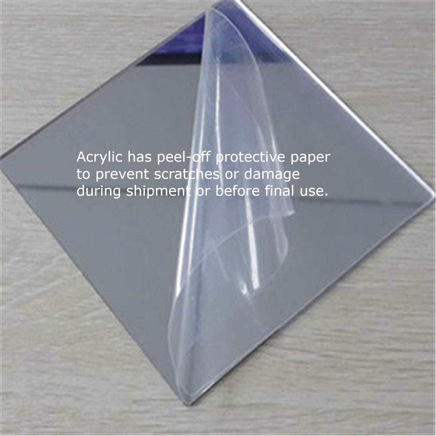 NEW Silver Mirror Cast Acrylic Plexiglass Sheets 1/8” Thick (3mm) 17 Sizes